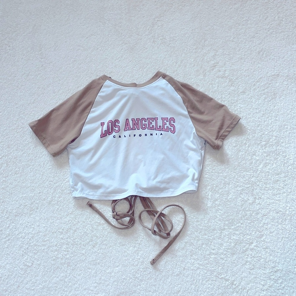 Los Angeles crop top🏙️